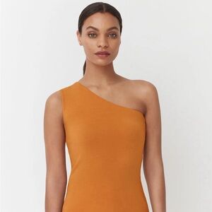 Cuyana One Shoulder Top XS